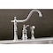 Kingston Brass KS7801TPLBS Widespread Kitchen Faucet, Polished Chrome KS7801TPLBS - alternate 3